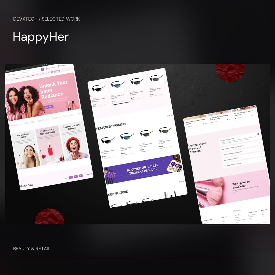 HappyHer project preview